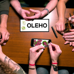 description: an anonymous image depicting a group of people engaged in a lively discussion about the legalization of marijuana in ohio on a reddit thread.