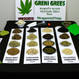 description: A variety of cannabis seeds displayed on a table, showcasing the different strains and types available for purchase from ILoveGrowingMarijuana.com.