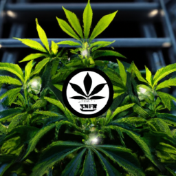 Description: An image of a cannabis plant with the Tyson 2.0 logo superimposed over it.