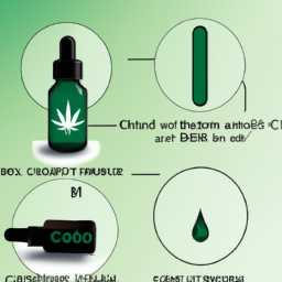 description: an image featuring a bottle of cbd oil, a cannabis leaf, and various ailments such as a headache, back pain, and anxiety. the image showcases the versatility and potential benefits of cbd oil.